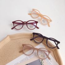 Childrens concave shape boys and girls Chaobao fashionable Joker glasses frame flat lens