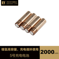 FB Peugeot No 5 Rechargeable Battery 4 Section 2000mAh No 5 Rechargeable Ni-MH Battery Toy Microphone KTV