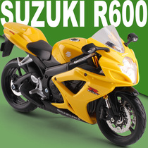 Meichi Figure 1:12 SUZUKI SUZUKI GSX R600 alloy motorcycle model racing game
