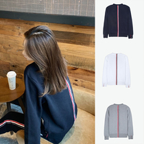 THOM BROWNE BACK Back Vertical Striped Sweatshirt Bigoto MJT085A-03377 For A MJT085A-03377