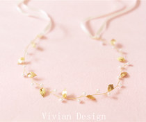 Original handmade Baroque retro European and American style fresh hair hair accessories Thanksgiving feedback extended 40cm send ribbon