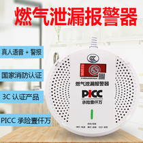 Factory gas alarm Household kitchen liquefied gas detector 220V in-line gas LPG with buzzer