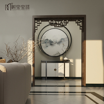 Tree Baby New Chinese Styling Matt Wood Solid Wood Solid Wood Solid Wood Wood Solid Wood Wood Solid Wood Door Lintel Door Lintel Protective Sleeve Double