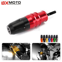 Suitable for BMW S1000RR S1000XR HP4 motorcycle retrofit exhaust anti-fall stick anti-fall glue