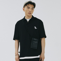 SAMESAME Summer Little Crocodile Embroidery Loose Day Ensemble Short Sleeve Polo Shirt Man Paul t-shirt Lovers Costume