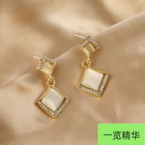 diamond fashion earring Ear studs Jewelry lady personality