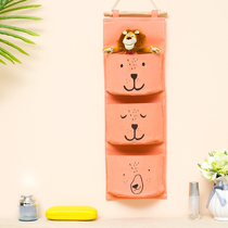 After door Containing Cloth Bag Wall Hanging Dorm Room Theiner Wall Hanging Rental Wall Disposal Bag Cashier Bag Hanging Bag Hanging Wall Holding