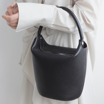 BEN by SONG series cross pattern medium bucket bag original design limited edition niche bag Chinese bag