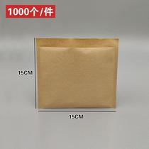 Kraft paper bag food bag oil paper bag Biscuits pancakes pancake meat buns paper bag barbecue bag high and low single open