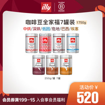 illy Imported Italian SOE Single Region Italian Spreading Coffee Bean 250g Cans for Mokafa Press