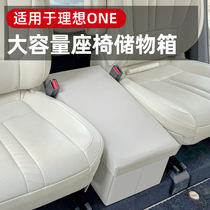 Suitable for ideal one storage box modified second row seat storage box folding storage box car load