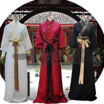 Hanfu male costume ancient style student Xianqi Knight big sleeve scholar Wei Jin Chinese style improved summer original