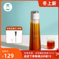 Tymo ice cone cold bubble bottle cold coffee pot glass ice coffee cold bubble fruit teapot juice cold kettle