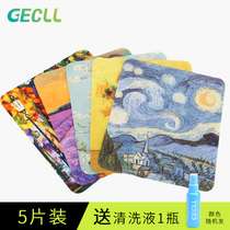 Glasses cloth Oil painting series myopia eye cleaning cloth Custom microfiber erasable mobile phone computer screen mirror cloth