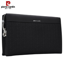 Pilkadan mens clutch Business password lock Mens handbag Leather soft leather hand grab bag Black casual wallet