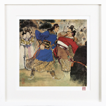 (Mounted) Chinese Artists Association member Yan Meihua (strayed into Baihutang) limited edition painting