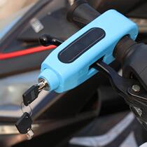 Motorcycle Handlebar Lock Anti Theft Bike Bicycle Grip Locks