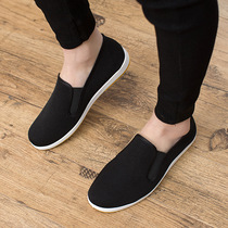 New old Beijing low top flat shoes fashion casual wind canvas shoes comfortable breathable light mens shoes