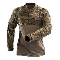 CP camouflage t-shirt mens long-sleeved archon tactical top Army camouflage training uniform Special forces slim T-shirt