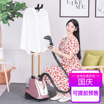 Kunyu 2380 watt steam king high power curtain clothing mall wedding dress dry cleaning double pole vertical hanging ironing machine
