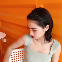 Mens headband Tide mens back invisible hairpin Korean sports face wash womens headgear simple wave pressure hair cave head hoop