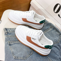 Universal 100 Hitch Sneakers Women 2022 Chunqiu Han Edition students flat bottom leather face Little white shoes casual inboard shoes female