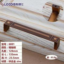 Classical Chinese Green Ancient Drawer Handle Jane Ou Cabinet Wardrobe Door Handle Furniture Hardware Accessories