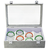 40 activity bracelet box exhibition jewelry storage box large capacity Jade jade bracelet box jewelry storage box