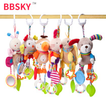 Newborn Bed Bell Baby Stroller Pendant Baby Bedside Appeasement Wind Bells Cloth Art Hanging Fun Toys