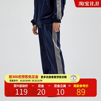 ZONEiD Spring and Autumn New Sports Leisure woven trousers mens trend loose and comfortable Joker Street straight pants