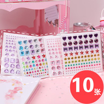 Creative Ins Teenage Hearts Gifts Rewards Elementary School Children Kindergarten Prizes DIY Handmade Crystal Diamond Patch