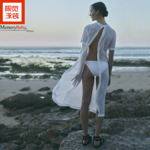 MEMORYBABY original beautiful travel New temperament long beach dress dress sunscreen goddess