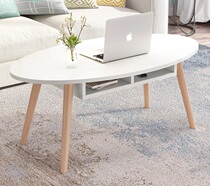 Warm White simple square coffee table sofa side corner a few bedside table small apartment living room creative dwarf