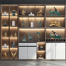 Living room entrance TV cabinet wine cabinet decoration ornaments light luxury high-end indoor home decoration home soft decoration handicrafts
