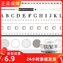 kinbor daily payment series and paper tape hand book embellishment sticker DIY diary sticker