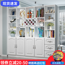 Entrance cabinet Foyer wine cabinet Modern simple dining room partition cabinet Living room shoe cabinet Screen decoration room cabinet locker