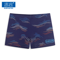 Fashion swimming trunks mens anti-embarrassing tight swimsuit professional mens swimwear kit three-point hot spring swimming trunks