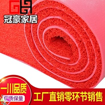 New silk ring carpet household 6050 entry bathroom non-slip floor mat can be cut custom door mat porch door mat