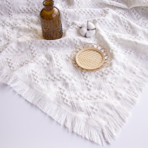 ins thickened cream white background cloth three-dimensional pattern photo photography props decorate cake food shooting tablecloth