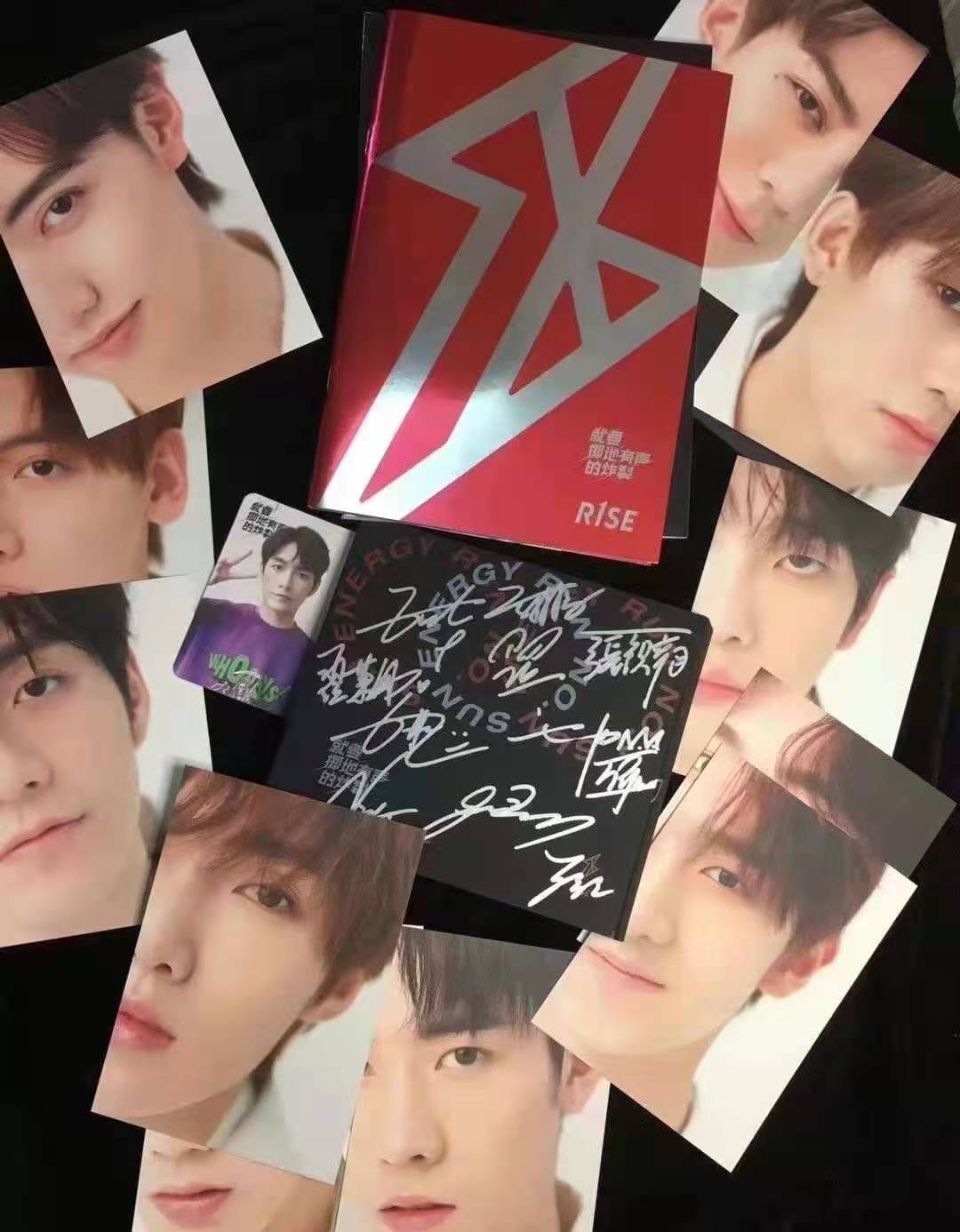 R1SE autograph a special will have a loud burst album physical CD official pro-signature Fidelity