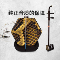 Zhao Jun Ebony Erhu instrument beginner adult professional playing musical instrument famous brand factory direct Huqin Suzhou