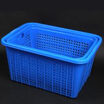 Small hole plastic turnover basket large rectangular hollow box warehouse storage and distribution frame storage box storage hotel cloth vegetable frame
