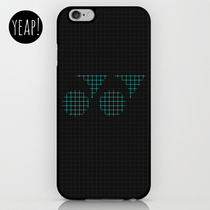 yeap Apple 76s6p Samsung Xiaomi Huawei oppo literary mobile phone couple soft shell yonex Black