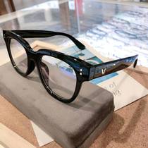 GM Eye frames Anti-Blu-ray Myopia Glasses Female Black Frame accessories Lenses Ultra Light Vegan Beauty Korean version Glasses eye frame male