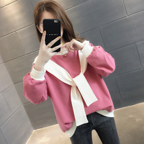 Early Autumn Sweater womens clothing 2021 new spring and autumn thin loose small top European coat coat tide