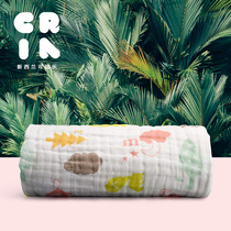 CRIA Kerui children gauze towel quilt baby bath towel pure cotton soft absorbent newborn towel quilt blanket
