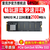 Lexar NM610 SSD 250g M2 NVME 2280 Computer SSD SSD M2