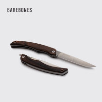 BAREBONES picnic folding knife retro Western food knife portable steak knife
