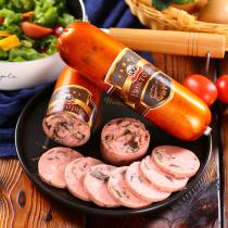 Sea Cucumber Sausage Russian flavor ready-to-eat ham sausage seafood under the wine 350g delicious snack combination