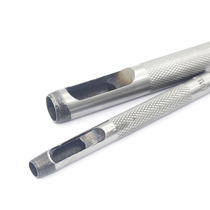 Leather bag perforation round hole punching tool 5 6 8 10 12 14 16MM steel belt punch Cylinder punch